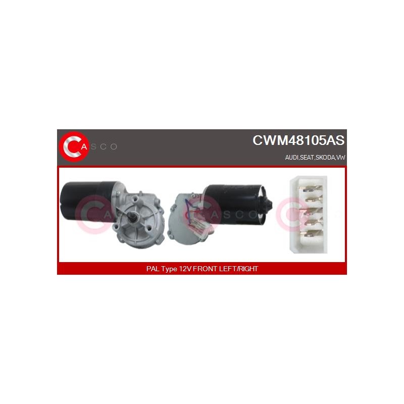 Moteur D'Essuie Glace Avant Pour VW Bora Audi Seat Skoda 1C0955119 1C2955113B