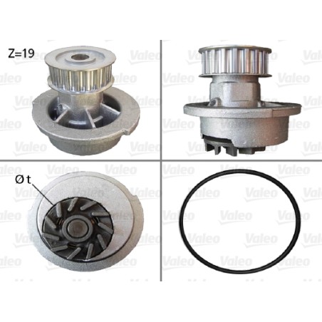 Pompe À Eau Moteur Pour Opel Chevrolet Daewoo Vauxhall 1334010 90325660 1334025