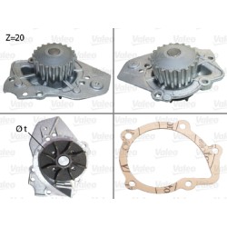 Pompe À Eau Moteur Pour Peugeot Citroën Rover Talbot 1201-48 95641149 GWP338