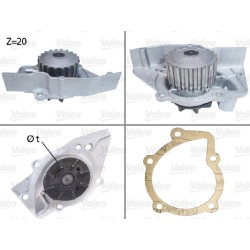 Pompe À Eau Moteur Pour Peugeot Fiat Citroën 1201-50 7554593 1201-61 7666244