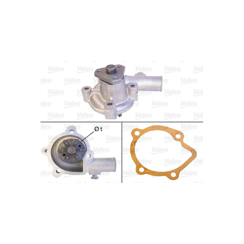 Pompe À Eau Moteur Pour Peugeot 205 I Citroën Talbot 1201-45 97521368 120145