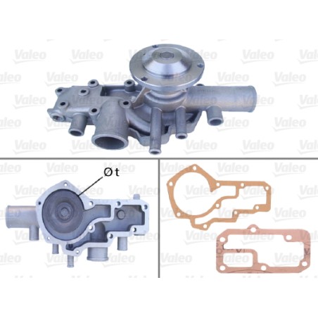 Pompe À Eau Moteur Pour Renault 18 Fuego Trafic Volvo 340-360