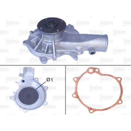 Pompe À Eau Moteur Pour Opel Bedford Ranger Vauxhall 1334035 90108735 1334072