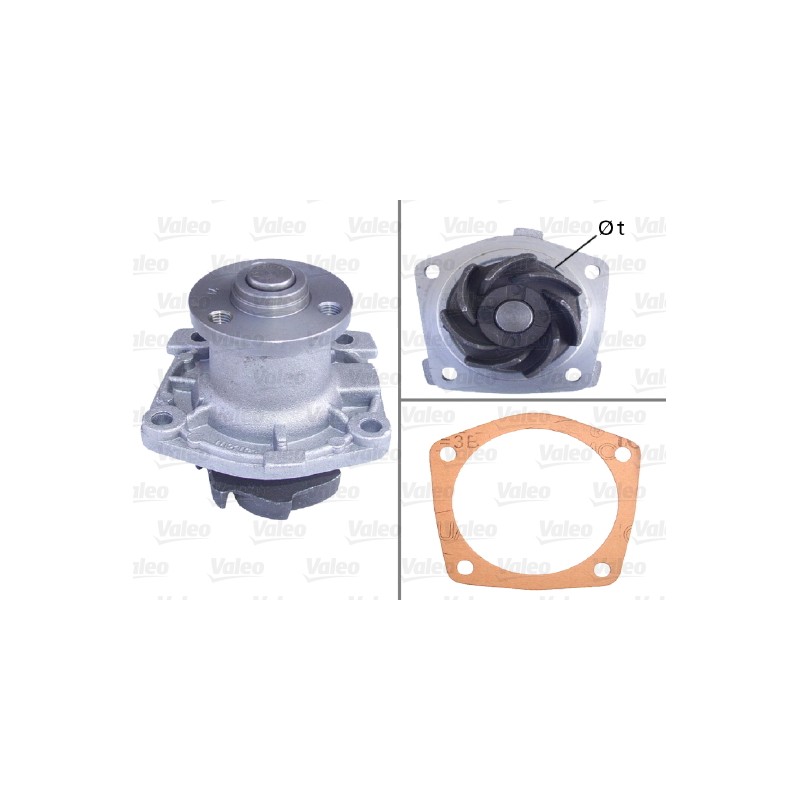 Pompe À Eau Moteur Pour Fiat 127 Autobianchi Innocenti Lancia 4336009 5890406
