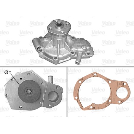 Pompe À Eau Moteur Pour Renault 20 25 Chrysler Jeep 7701461336 4864688 T1461336