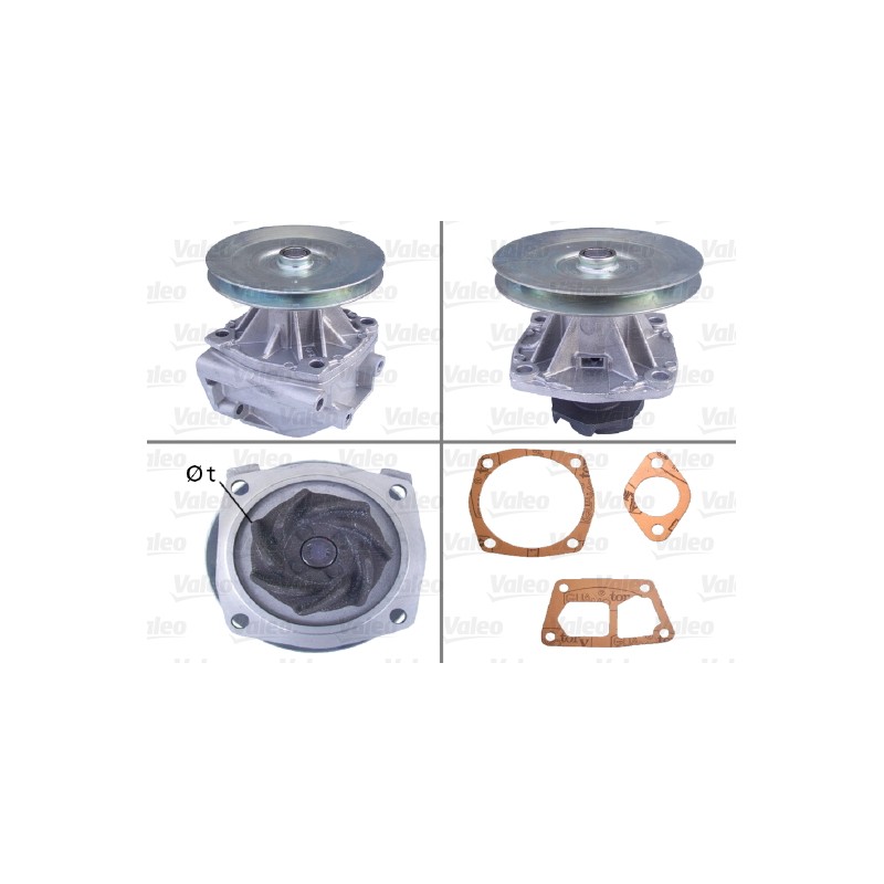 Pompe À Eau Moteur Pour Fiat 128 Duna Regata Ritmo UNO X 1/9 Lancia Delta I