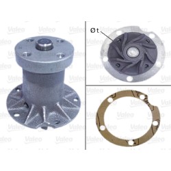 Pompe À Eau Moteur Pour Seat 132 MERCEDES A Trois Volumes Puch G-Modell