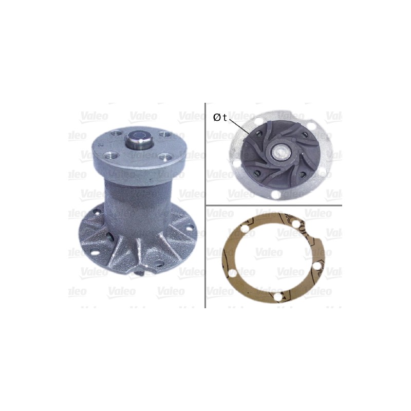 Pompe À Eau Moteur Pour Seat 132 MERCEDES A Trois Volumes Puch G-Modell