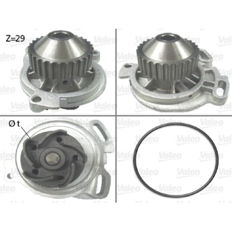 Pompe À Eau Moteur Pour Audi 80 90 100 200 Cabriolet Coupé Quattro 34121004A