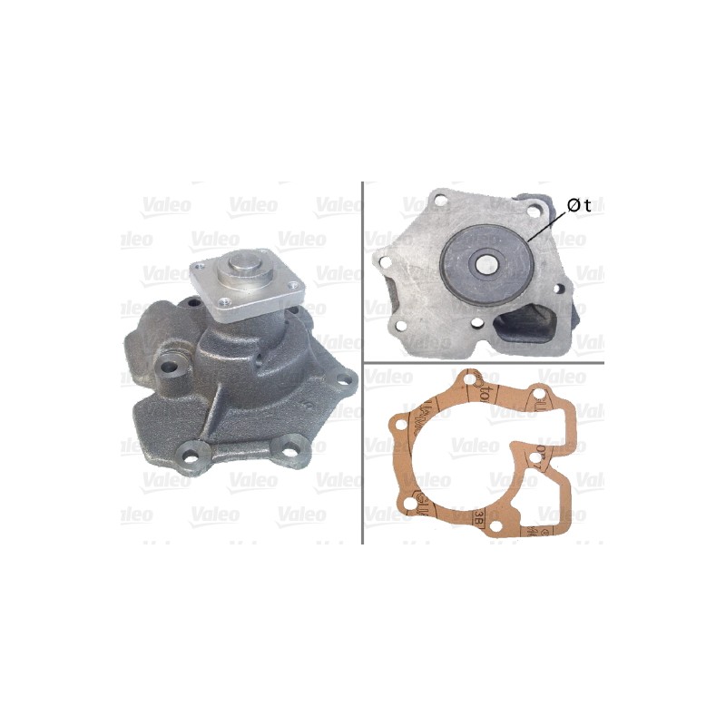 Pompe À Eau Moteur Pour Ford Transit 1233218 1518123 5012773 5024545