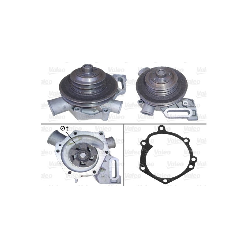 Pompe À Eau Moteur Pour Peugeot Fiat Citroën 1201-36 5548541 1201-37 120137