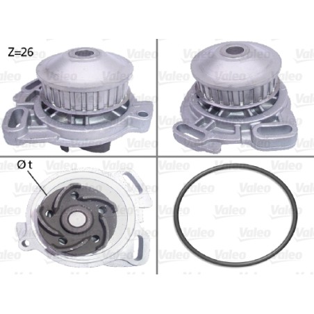Pompe À Eau Moteur Pour VW Golf III Passat Santana Audi 80 90 100 200 Coupé