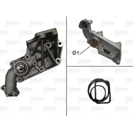 Pompe À Eau Moteur Pour Peugeot Fiat Citroën Talbot 1201-34 71737993 1201-40
