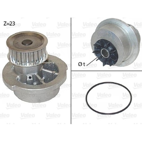 Pompe À Eau Moteur Pour Opel Chevrolet Irmscher Vauxhall 1334046 R1160030