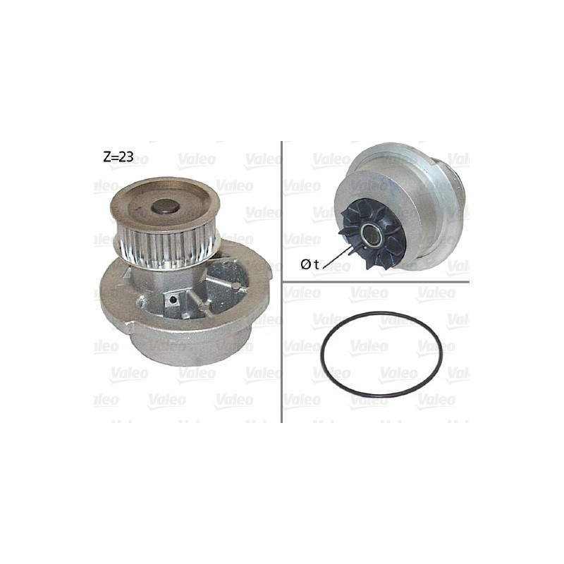 Pompe À Eau Moteur Pour Opel Chevrolet Irmscher Vauxhall 1334046 R1160030