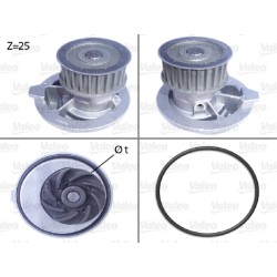 Pompe À Eau Moteur Pour Opel Antara Chevrolet Daewoo Vauxhall 6334000 24409355