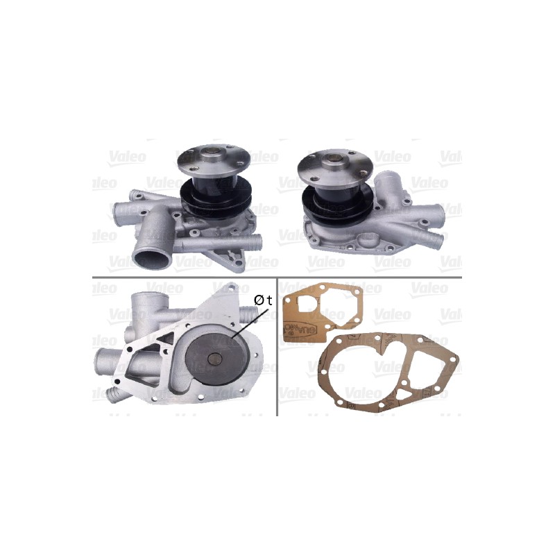 Pompe À Eau Moteur Pour Renault 4 6 Rodeo 7701461173 7701467546