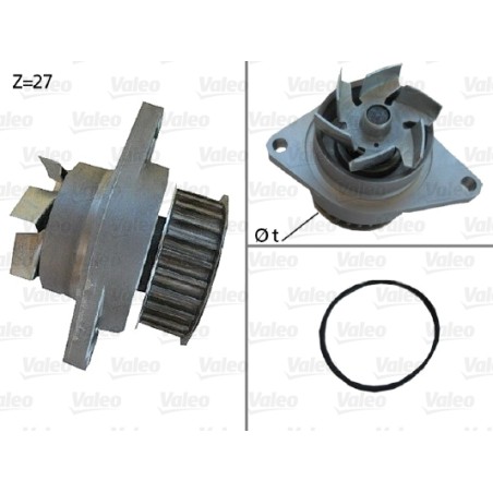 Pompe À Eau Moteur Pour VW Caddy II Seat Skoda 030121008J 030121005D 030121008K