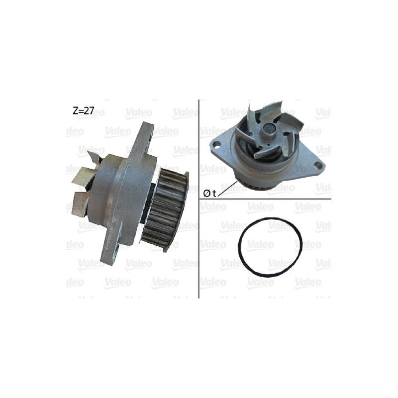 Pompe À Eau Moteur Pour VW Caddy II Seat Skoda 030121008J 030121005D 030121008K