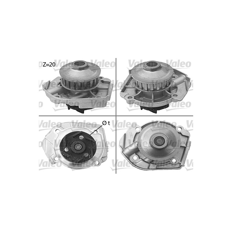 Pompe À Eau Moteur Pour Fiat Autobianchi Lancia 46423351 46531183 5973713