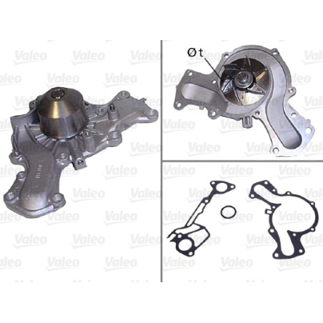 Pompe À Eau Moteur Pour Chrysler Dodge Hyundai Mitsubishi MD997244 25100-35020
