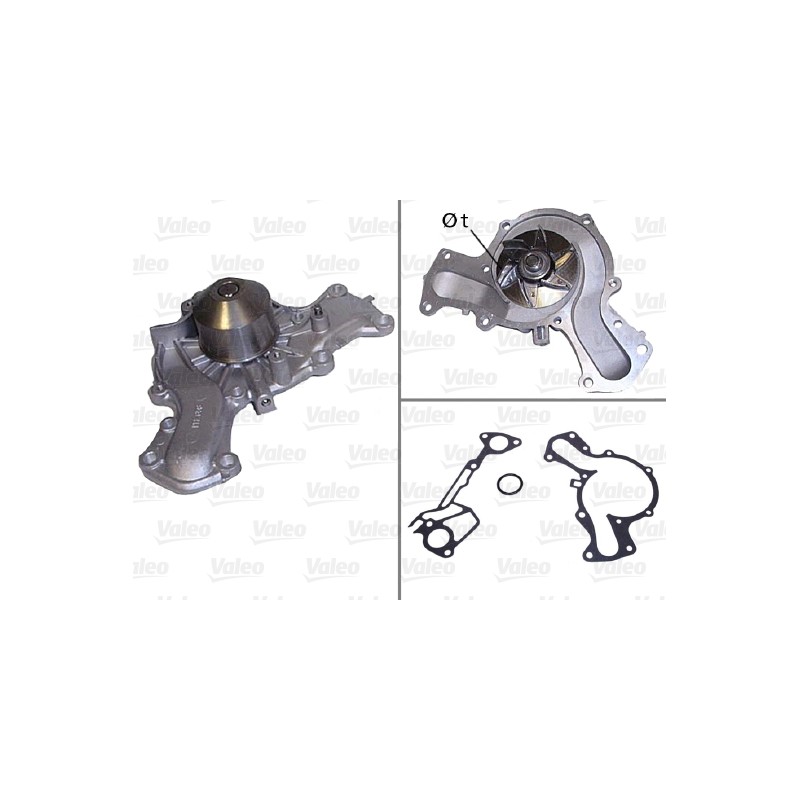 Pompe À Eau Moteur Pour Chrysler Dodge Hyundai Mitsubishi MD997244 25100-35020