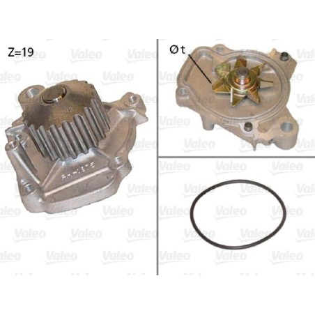 Pompe À Eau Moteur Pour Honda Civic V VI CRX III 19200-P08-003 19200-P08-004