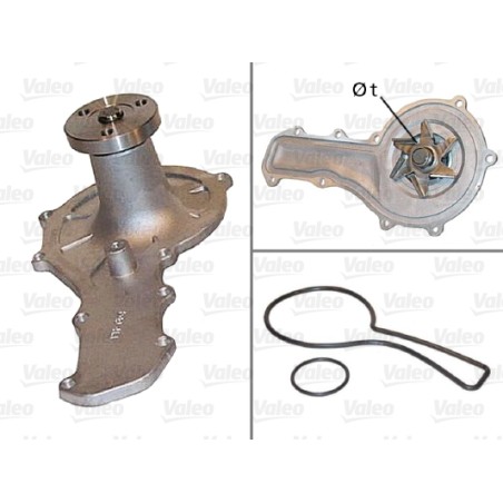 Pompe À Eau Moteur Pour Chrysler Daytona Le Baron Saratoga 05166861AA