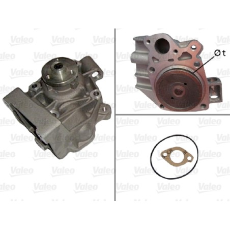 Pompe À Eau Moteur Pour Fiat Ducato Alfa Romeo AR 6 4823810 99459759