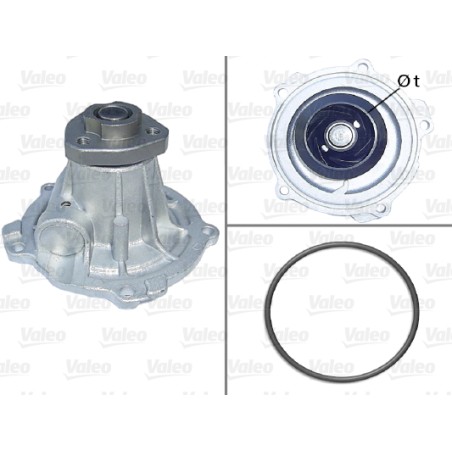 Pompe À Eau Moteur Pour VW Audi Seat Skoda 028121004 028121004V 028121004X
