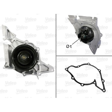 Pompe À Eau Moteur Pour VW Audi Skoda 78121004H 078121004 78121004Q 78121004J