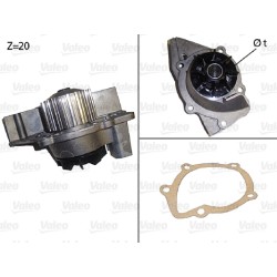 Pompe À Eau Moteur Pour Peugeot 306 406 Citroën Xantia Xsara ZX