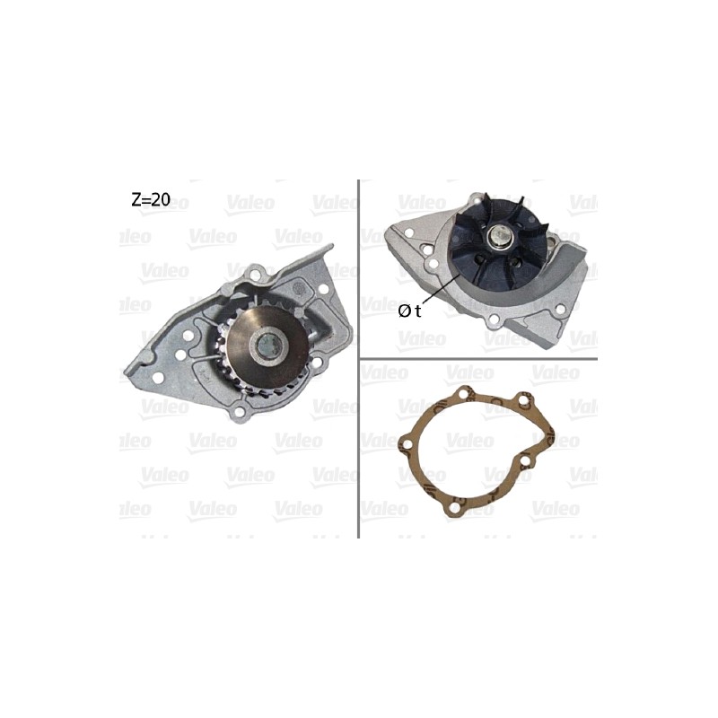 Pompe À Eau Moteur Pour Peugeot Fiat Suzuki Citroën 1201-A8 71739137 1201A8