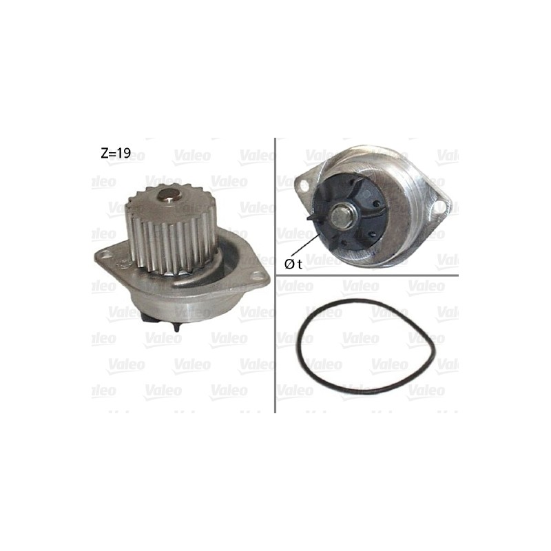 Pompe À Eau Moteur Pour Peugeot 106 II 206 207 208 301 307 308 405 1007 Partner