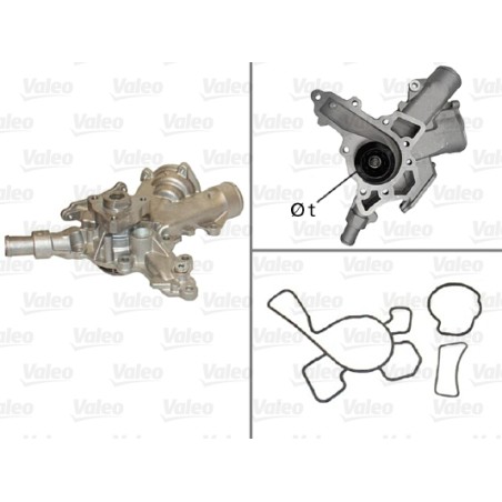 Pompe À Eau Moteur Pour Opel Agila (A) Astra G Corsa B C Vauxhall Corsavan -
