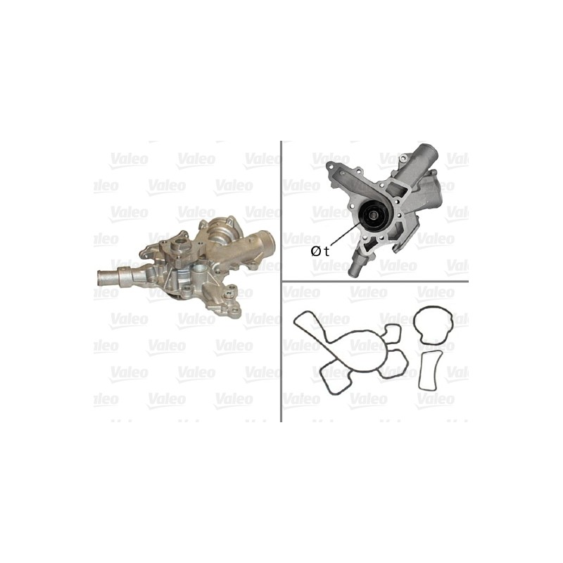 Pompe À Eau Moteur Pour Opel Agila (A) Astra G Corsa B C Vauxhall Corsavan -