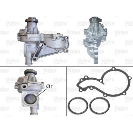 Pompe À Eau Moteur Pour VW Passat Audi A4 A6 Cabriolet