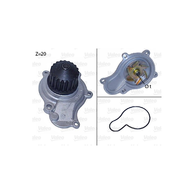 Pompe À Eau Moteur Pour Chrysler Dodge Jeep Plymouth 4694309 4694307 4694307AB