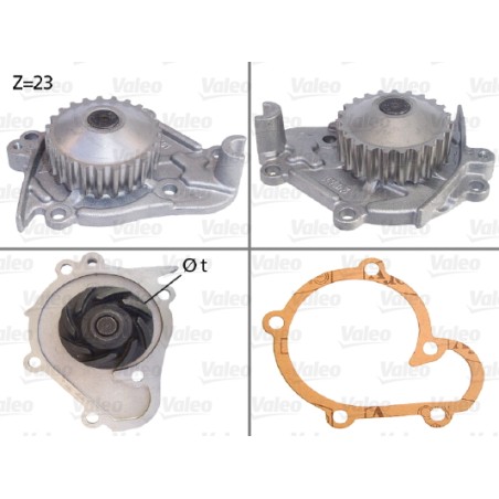 Pompe À Eau Moteur Pour Nissan Micra I 2101024B25