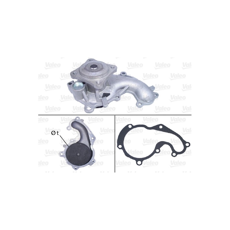 Pompe À Eau Moteur Pour Ford C-Max Fiesta IV Focus II Turnier Galaxy 1320446