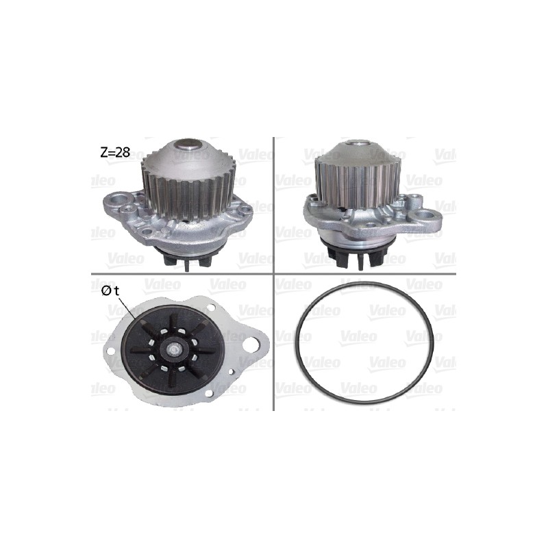 Pompe À Eau Moteur Pour Peugeot Renault Citroën 1201-A6 9629937980 1201-C7