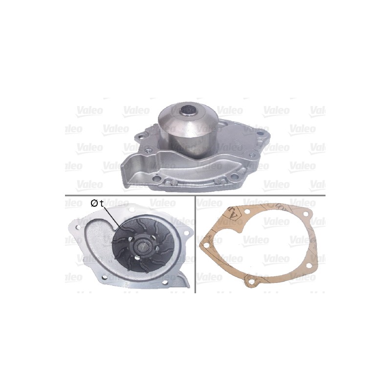 Pompe À Eau Moteur Pour Renault Opel Nissan Mitsubishi 7701472180 4408028