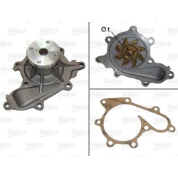 Pompe À Eau Moteur Pour Nissan Almera II Hatchback Tino Primera 21010AD225