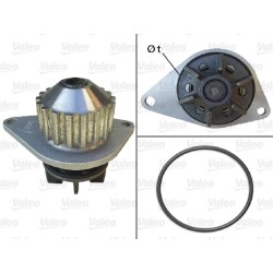Pompe À Eau Moteur Pour Peugeot Fiat Citroën 0360601402 9631169188 1201-G0