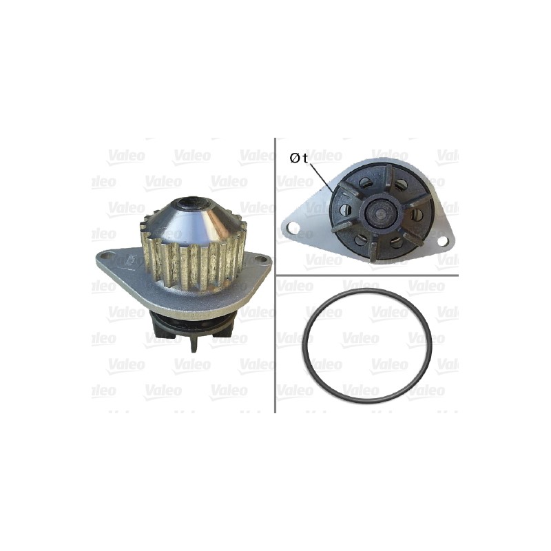 Pompe À Eau Moteur Pour Peugeot Fiat Citroën 0360601402 9631169188 1201-G0