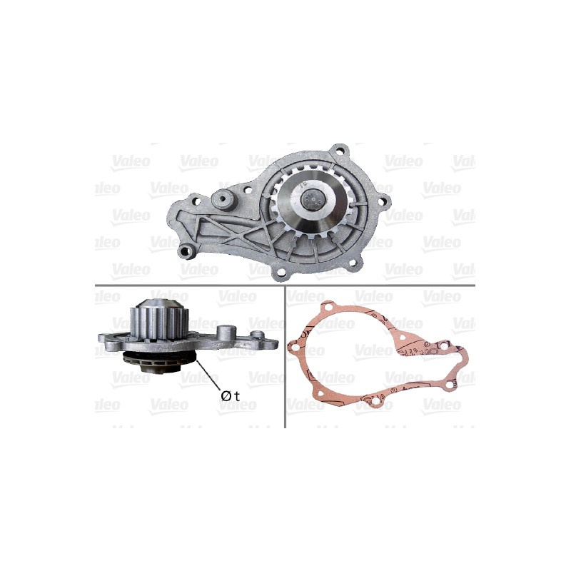 Pompe À Eau Moteur Pour Peugeot Opel Fiat Ford 1684447980 3646435 1609417680