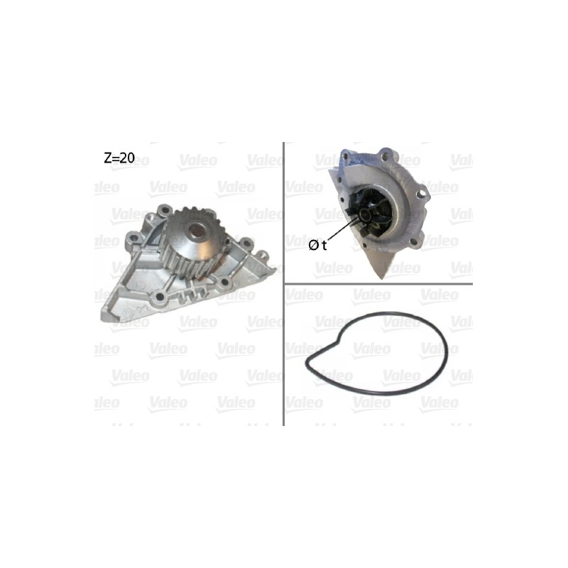 Pompe À Eau Moteur Pour Peugeot Fiat Citroën C4 Lancia 1609315080 9640601280