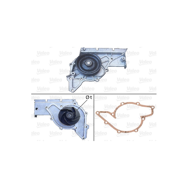 Pompe À Eau Moteur Pour Audi A4 A6 A8 6C121004H 6C121004HX