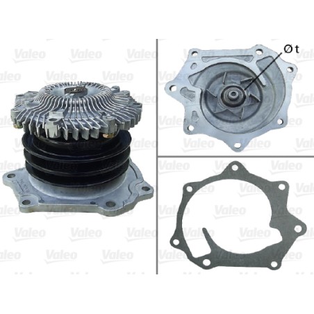 Pompe À Eau Moteur Pour Nissan Cabstar Navara Pick-up Terrano I 21010-43G25