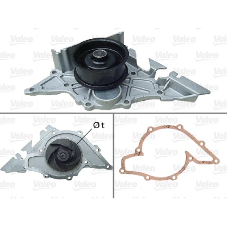 Pompe À Eau Moteur Pour Audi A4 A6 Allroad 078121004L 078121004R 078121006A